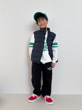 「アイテム（その他アウター）」を使った、KeeeTさん（キッズ・120cm）の秋コーディネート