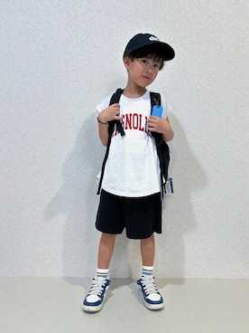 「NIKE（ナイキ）のアイテム」を使った、KeeeTさん（キッズ・110cm）の夏コーディネート
