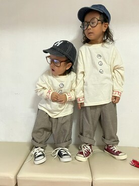 KeeeTさん（キッズ・90cm）の秋コーディネート