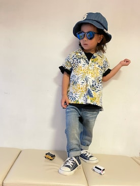 KeeeTさん（キッズ・90cm）の夏コーディネート
