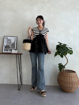 haruさん(レディース・158cm)の夏コーディネート