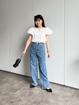 「ブルべ夏」｜haruさん（レディース・158cm）の春コーディネート