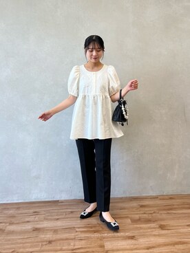 「prose verse（プロズヴェール）のアイテム（ワンピース/ドレス）」を使った、haruさん（レディース・158cm）の春コーディネート