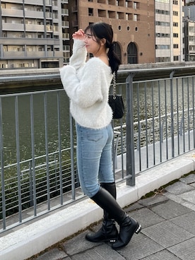 haruさん（レディース・158cm）の冬コーディネート