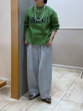 「リラックス」｜つちさん（レディース・160cm）の冬コーディネート