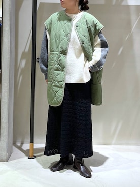 つちさん（レディース・160cm）の冬コーディネート