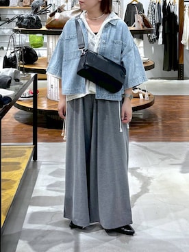 「リラックス」｜つちさん（レディース・160cm）の春コーディネート