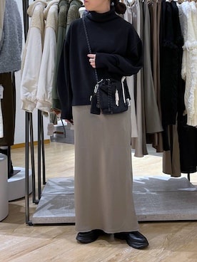 つちさん（レディース・160cm）の冬コーディネート