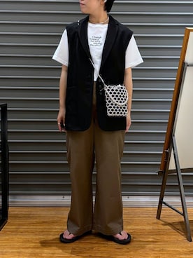 つちさん（レディース・160cm）の夏コーディネート