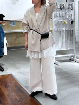 つちさん（レディース・160cm）の春コーディネート