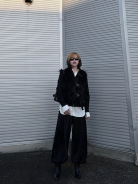 「gentle monster（ジェントルモンスター）のアイテム」を使った、AiRiさん（レディース・155cm）の春コーディネート