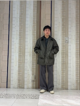 イワサキさん（メンズ・168cm）の冬コーディネート