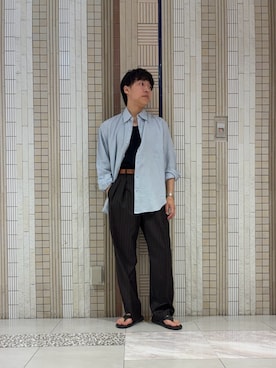 イワサキさん(メンズ・168cm)の夏コーディネート