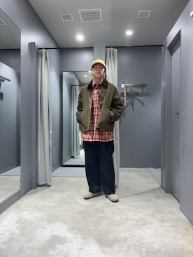 イワサキさん（メンズ・168cm）の秋コーディネート