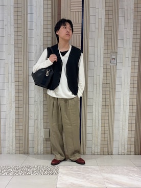 イワサキさん(メンズ・168cm)の夏コーディネート