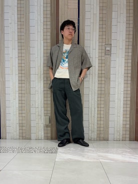 イワサキさん(メンズ・168cm)の夏コーディネート