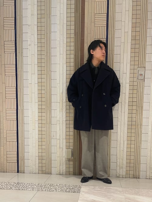 セール】new basic DOUBLE BREAST HALF COAT（ピーコート）｜URBAN