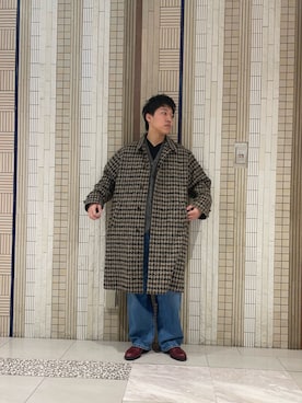 イワサキさん（メンズ・168cm）の冬コーディネート