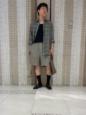 イワサキさん(メンズ・168cm)の夏コーディネート