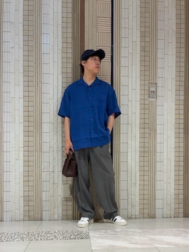 イワサキさん（メンズ・168cm）の夏コーディネート