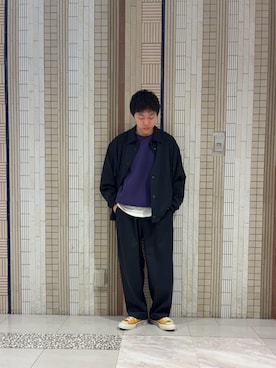 イワサキさん(メンズ・168cm)の冬コーディネート