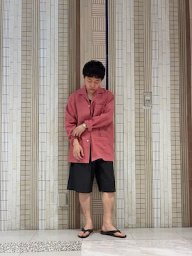イワサキさん（メンズ・168cm）の夏コーディネート