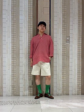 イワサキさん(メンズ・168cm)の夏コーディネート