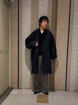 イワサキさん（メンズ・168cm・20代）の秋コーディネート