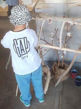 「babyGAP（babyGAP）のアイテム」を使った、ke-shiさん（キッズ・110cm）の夏コーディネート