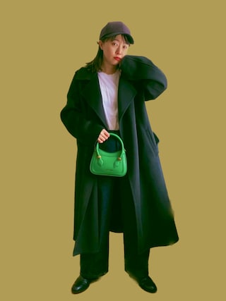 UNIQLO（ユニクロ）の「ウールブレンドラップコート（その他