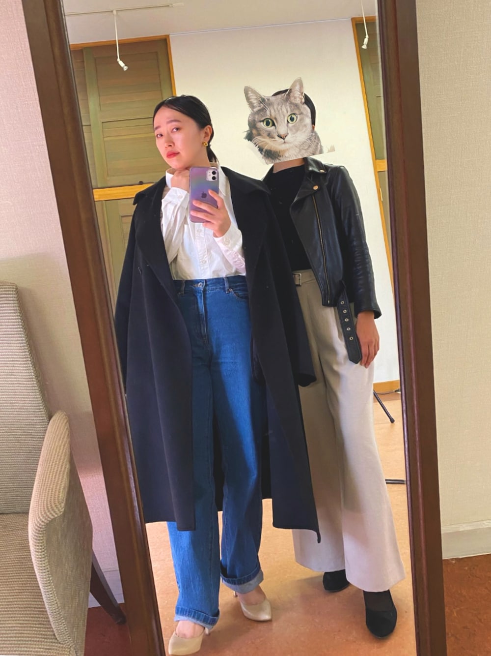 UNIQLO（ユニクロ）の「ウールブレンドラップコート（その他