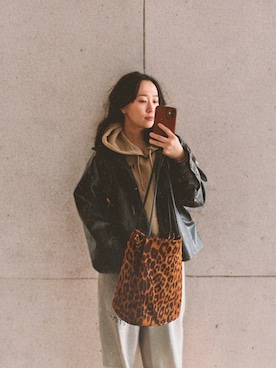 「GALLARDAGALANTE（ガリャルダガランテ）のアイテム」を使った、気分屋ファッションさん（レディース・152cm）の秋コーディネート