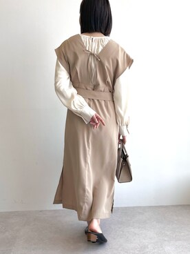 「Days（デイズ）のアイテム」を使った、CROSSPLUSさん（レディース・161cm）の春コーディネート