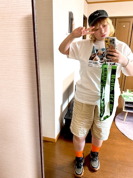 「LEPSIM（レプシィム）のアイテム」を使った、アノマロカリスさんさん（レディース・164cm）の夏コーディネート