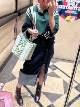 「Maje（マジェ）のアイテム」を使った、クズスタルさん（レディース・155cm）の秋コーディネート