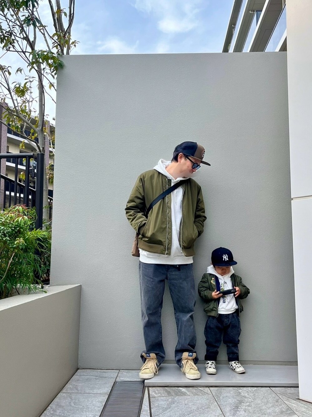 POLO RALPH LAURENのMA-1を使ったキッズ人気ファッション