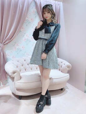 Rojita ロジータ のワンピース グレー系 を使った人気ファッションコーディネート Wear