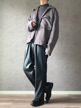 「UNIQLO（ユニクロ）の50色ソックス（消臭機能付き）（ソックス/靴下）」を使った、きゅうさん（メンズ・169cm）の秋コーディネート