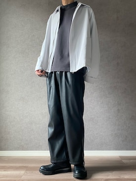 「UNIQLO（ユニクロ）の50色ソックス（消臭機能付き）（ソックス/靴下）」を使った、きゅうさん（メンズ・169cm）の秋コーディネート