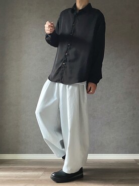 「UNIQLO（ユニクロ）の50色ソックス（消臭機能付き）（ソックス/靴下）」を使った、きゅうさん（メンズ・169cm）の秋コーディネート