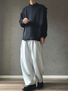 「UNIQLO（ユニクロ）の50色ソックス（消臭機能付き）（ソックス/靴下）」を使った、きゅうさん（メンズ・169cm）の秋コーディネート