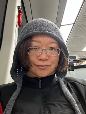 「H&M（エイチ・アンド・エム）のアイテム（帽子）」を使った、Jessie さん（レディース・170cm）の冬コーディネート