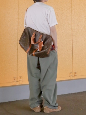 「miu miu（ミュウミュウ）のアイテム」を使った、ぶー。さん（メンズ・178cm）の春コーディネート
