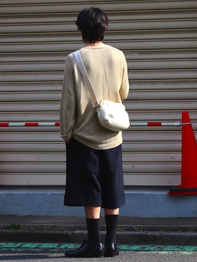 「COMME des GARCONS（コムデギャルソン）のアイテム」を使った、ぶー。さん（メンズ・178cm）の夏コーディネート