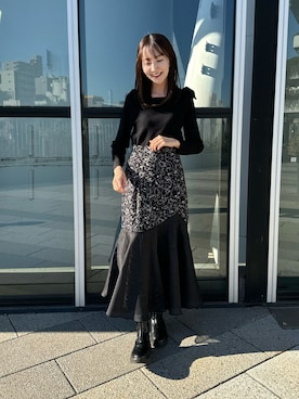 「マイベストコーデ2023」｜このみさん（レディース・164cm）の冬コーディネート