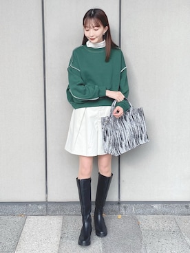 「マイベストコーデ2022」｜このみさん（レディース・164cm）の冬コーディネート