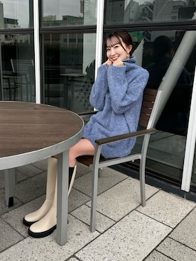 「ファッションを楽しもう」｜「アイテム（ワンピース/ドレス）」を使った、このみさん（レディース・164cm）の秋コーディネート