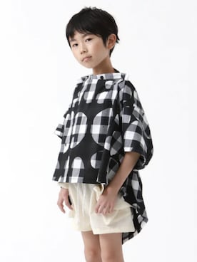 「アイテム（パンツ）」を使った、manaさん（キッズ・120cm）の夏コーディネート