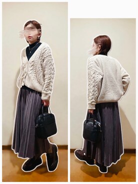 hi-☻*さん（レディース・150cm）の冬コーディネート