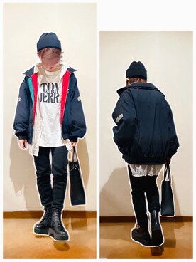 hi-☻*さん(レディース・150cm)の冬コーディネート